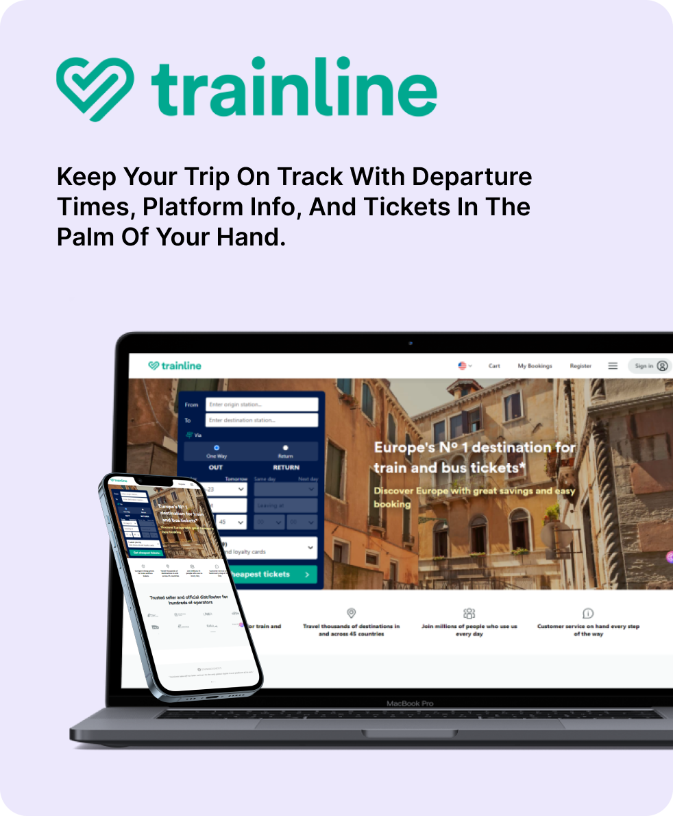 Trainline Project | AppVin Technologies